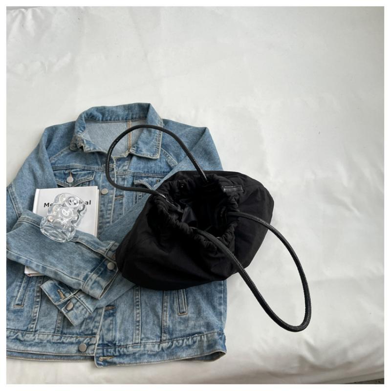 Женская повседневная пушистая сумка, большая вместительная сумка на одно плечо, хлопковая сумка, ультралегкая сумка на плечо