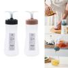 Kitchen Supplies Squeeze Sauce Bottles Plastic Condiment Bottles Durable Graduated Squeeze Bottle