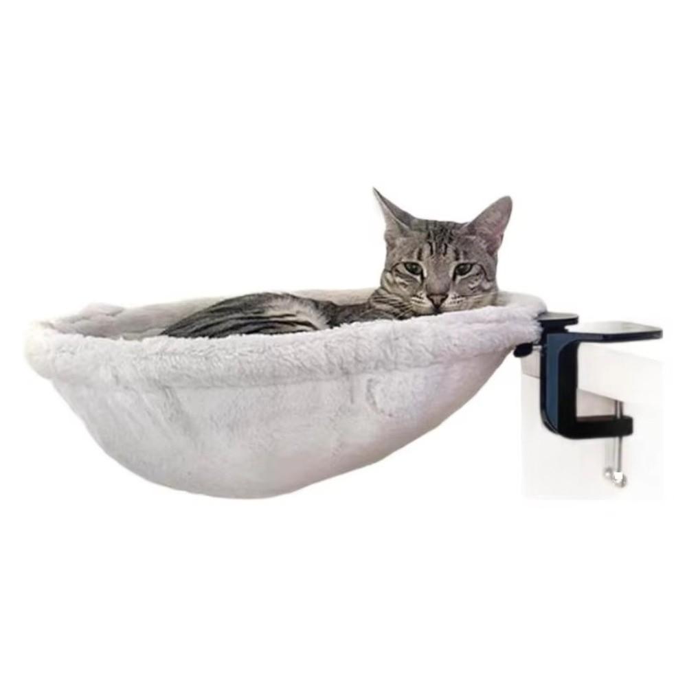 Breathable Mesh Cat Bed Desk Space Saving Foldable Cat Nest Hammock New Window Cat Bed Balcony Use