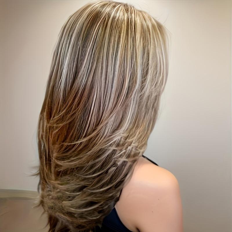 Длинные Кудрявые Синтетические Парики для Женщин Серый Парик из Натуральных Волос Женский Косплей Сексуальный Парик для Хэллоуина Подарки Парик для Пожилых