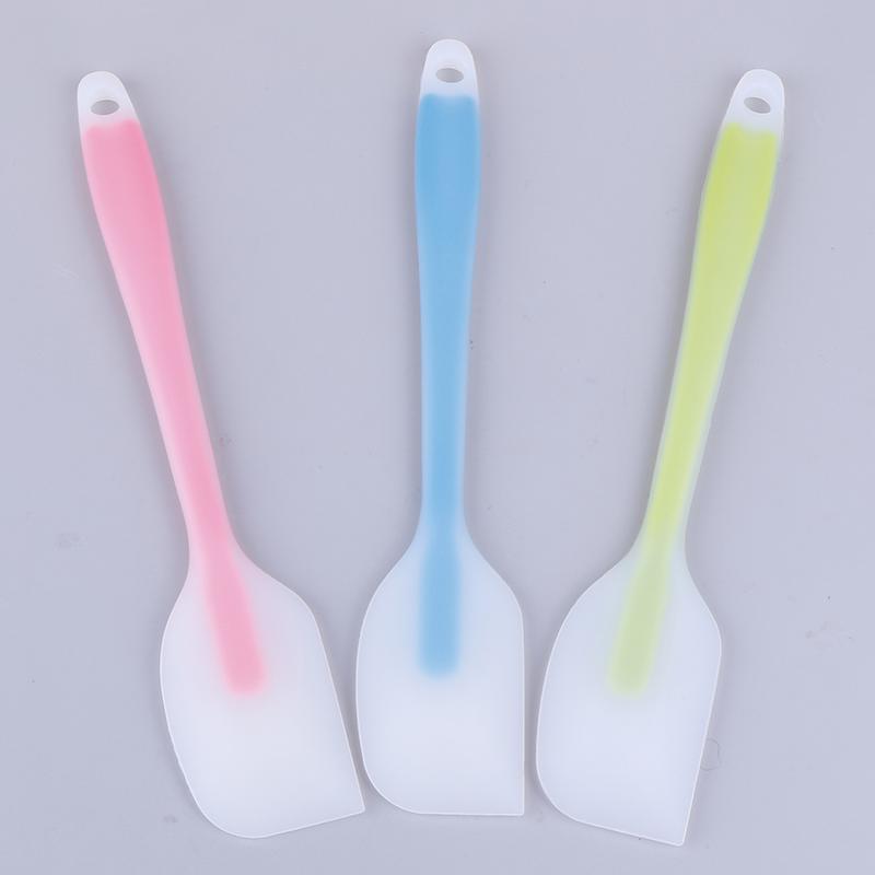 Термостойкая антипригарная силиконовая лопатка, ложка для приготовления пищи, кухонный скребок для торта