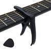 One Touch Guitar Capo Tast для фолк-электро-классической акустической гитары 1 мм 1 черный Гитара, гитара, гитара, бас-гитара, укулеле, медиатор, пьеса,