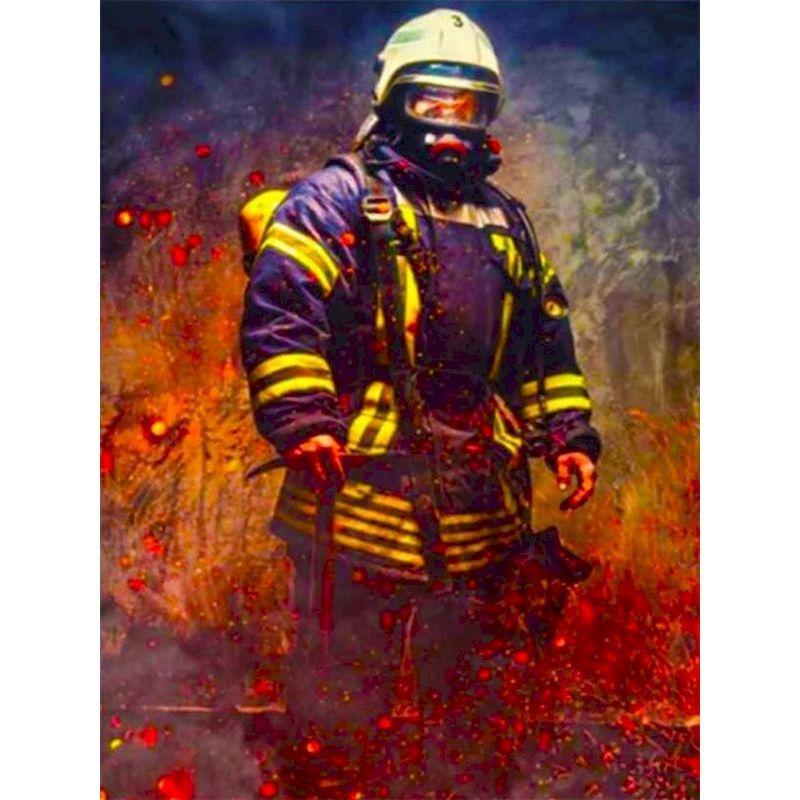 5D DIY Diamond Painting Firefighters Cross Stitch Kits Figures Diamond Embroidery Sale Mosaic Picture Home Decor Gift