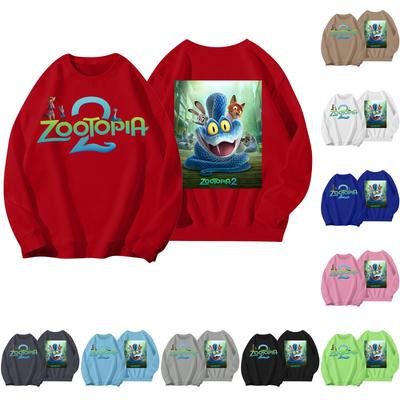 Женская модная повседневная толстовка с длинным рукавом и круглым вырезом с принтом