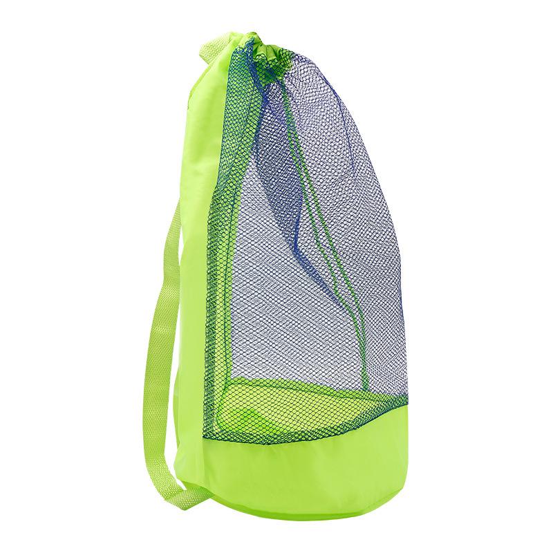 Large Mesh Toy Storage Backpack for Kids: Sand Play Set & Tools Organizer