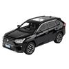 1/22 Toyota RAV4 SUV Alloy Diecast Model Car Toy 6 Doors Can Be Opened Pull Back Sound and Light Vehicle Toys Collectibles Gifts