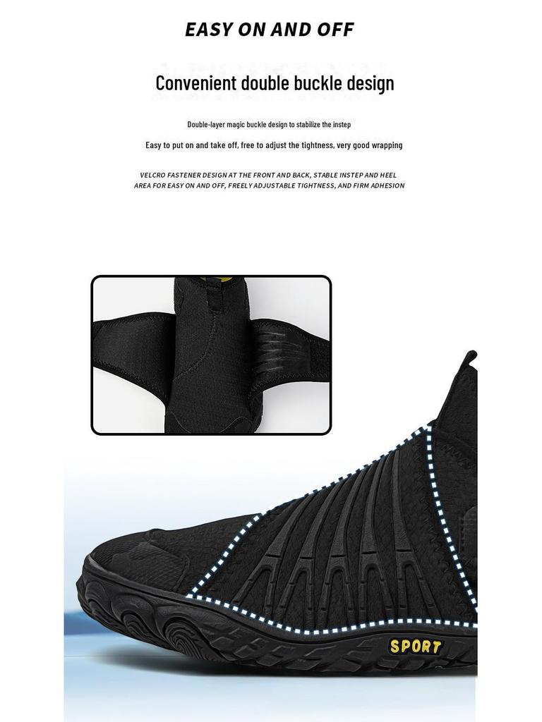 Нескользящая обувь для босых ног для приседаний, становой тяги, пляжа, йоги и плавания – унисекс-обувь для фитнеса и крика