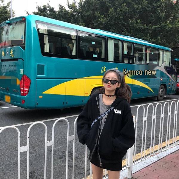 Женский кардиган на молнии с капюшоном из флиса с принтом букв в корейском стиле, осень/зима 2022