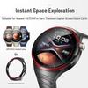 Mars Titanium Protective Case for Huawei Watch4Pro - PC Hard Case for Space Exploration Edition