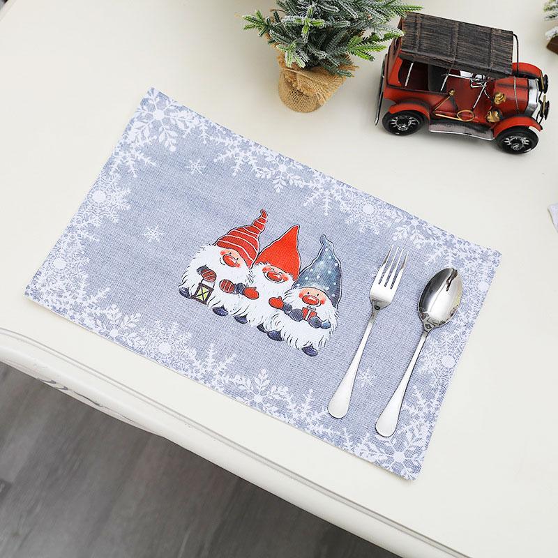 Веселого Рождества, украшение для подставки под столовые приборы, рождественские украшения для дома, рождественский декор стола, рождественские подарки, новогодний подарок Navidad