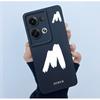 Для OPPO Reno 8 Pro 5G Reno8 Reno8 Pro Plus Ударопрочный Чехол для Телефона Счастливая Первая Буква Чехол Силиконовый Мягкий Матовый Задняя Крышка