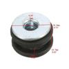 10Pcs Motorcycle Rubber Grommets Bolt Pads Pressure Relief Cushion Buffer Washer Shock Bushing Kit for Kawasaki Fairing Gaskets