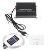 16W RGBW LED Fiber Optic Ceiling Decor Kit Light Engine with Cables Remote Controller