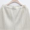Shiz Madam Two Tone Pleated Gaurie Top And Bottom Set