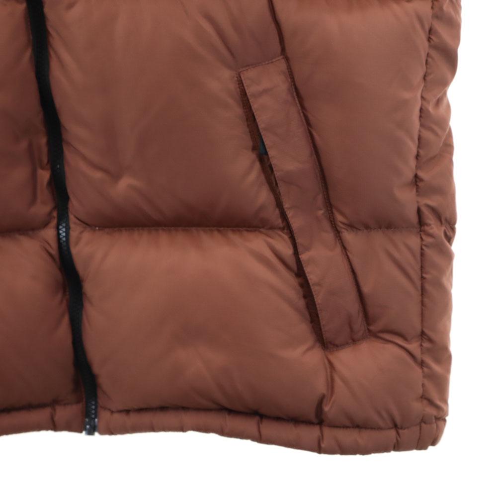 The North Face ND92338 Пуховый жилет Nupsi L Коричневый и т.д. Двухцветный, для улицы Мужской Б/у