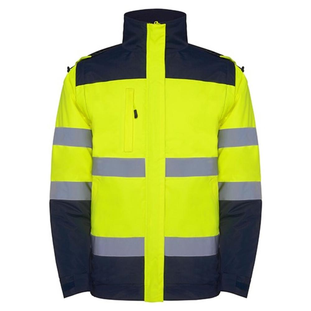 Roly Workwear Mens Epsylon Hi-Vis Parka
