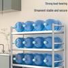 Modern Carbon Steel 3-Tier Kitchen Storage Shelf