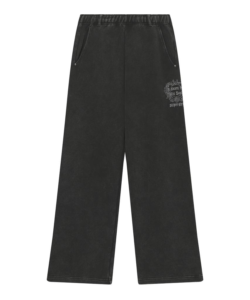 Syupeodeulai Женские винтажные спортивные штаны Черные Sdflnaq11Blk