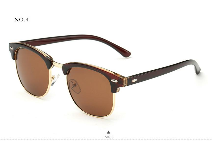 Модные ретро поляризационные солнцезащитные очки для вождения с защитой от УФ-лучей 3016