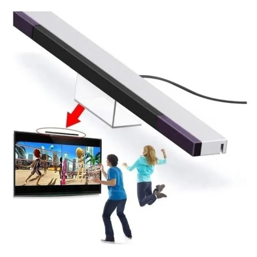 Wired Receiver for WII Replacement Wired Infrared Sensor Bar Receiver for Wii Wii U Motion Plus