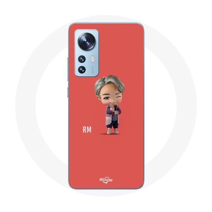 Coque pour Xiaomi Mi 12 / 12X BTS TinyTAN Animation RM