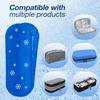 1/6pcs Insulin Gel Ice Bag Reusable Cooling Bag Refrigerated Ice Strip Cold Insulation Ice Pack for Pain Relief Medicine Storage