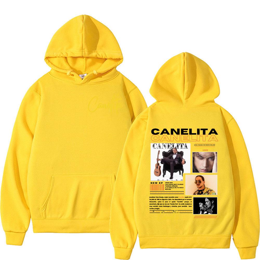 Canelita Jonathan Vera Графика Обложка Свитшоты Мужчины Женщины Горячая Распродажа Мода Хип-Хоп Винтаж Худи Оверсайз Худи Уличная Одежда