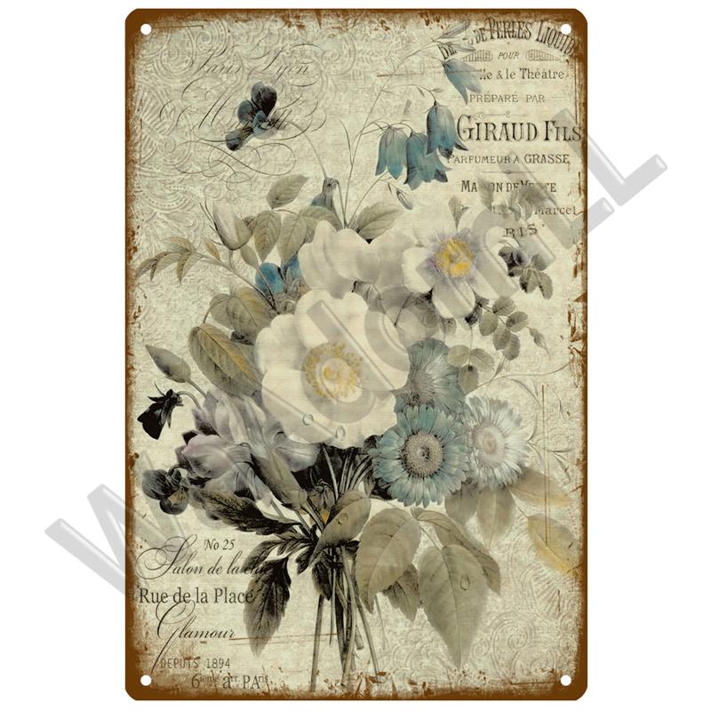 Ретро Декор, металлический знак лаванды, жестяной постер, металлические винтажные вывески с подсолнухом, жестяная вывеска с цветком, ромашка, настенный декор для дома и сада, подарок