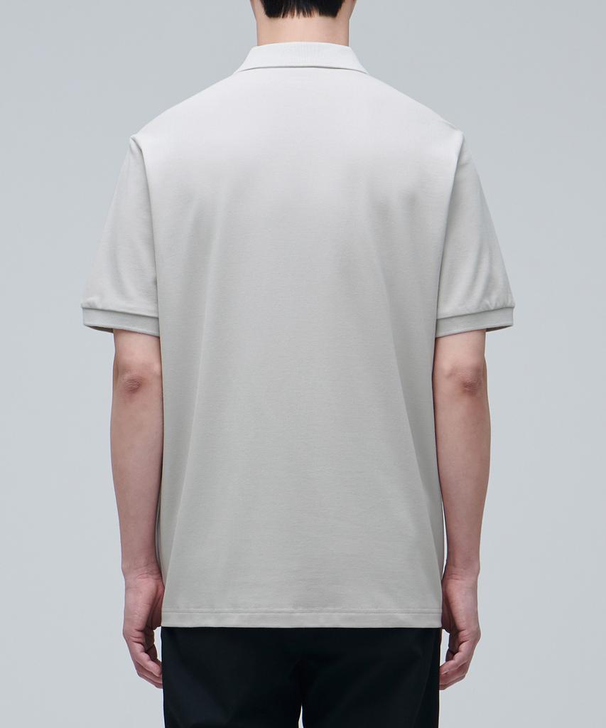 MUSINSA STANDARD [Cooltandard] Pique Polo Shirt [Mushroom]