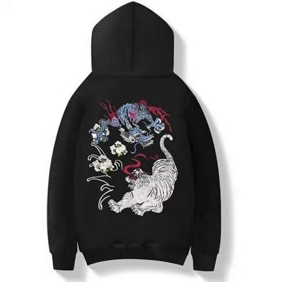 Мужская толстовка Niepce Streetwear с 3D-принтом дракона