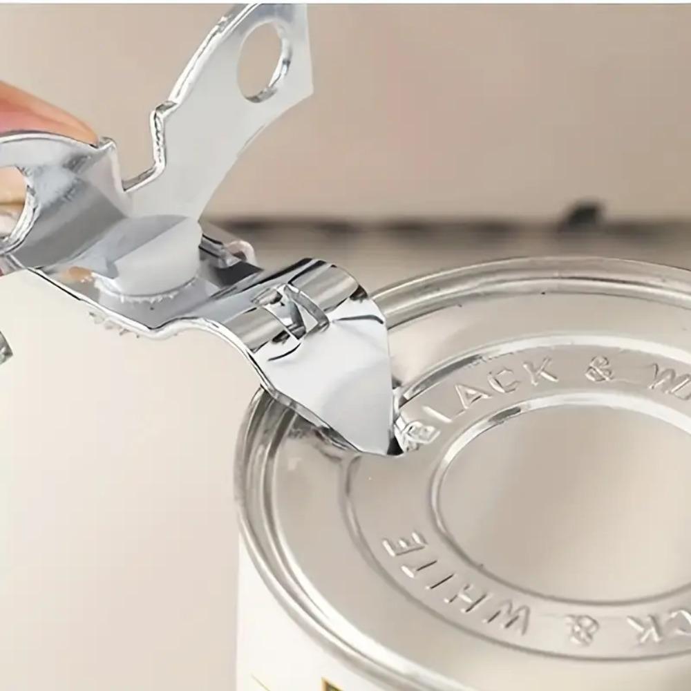 Нержавеющая сталь Ручной консервный нож Прокалыватель банок Помощь для открывания бутылок Открывалка для банок Ресторан