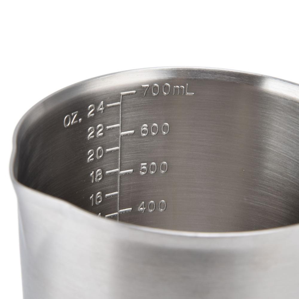 700ML Capacity Measuring Cup Heavy-Duty Stainless Steel Cup Coffee Cup Baking And Cooking