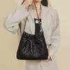 Bag Ladies Large Capacity Commuter Sheepskin Women's Bag Chain Tote Shoulder Bucket Bag