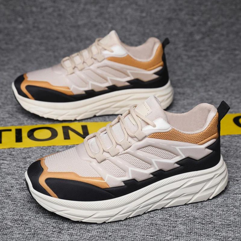 Модные кроссовки SYTK для альпинизма на открытом воздухе, дышащие, амортизирующие, спортивные, повседневные кроссовки для бега с подошвой Popcorn, сверхлегкие кроссовки для пап