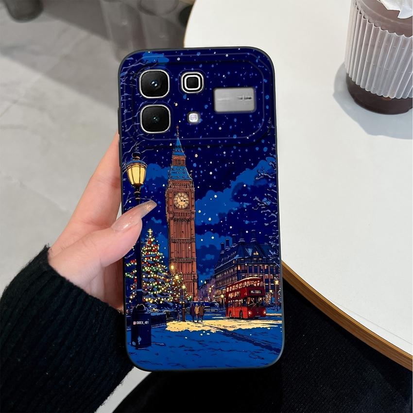 Для Infinix Note 60 Pro Ultra 50 40 Pro+ 50X 50S 40X 30 Pro VIP 30i Note Edge Чехлы для телефонов Мистическое Искусство Солнца и Луны Защита Камеры Легкий Бампер