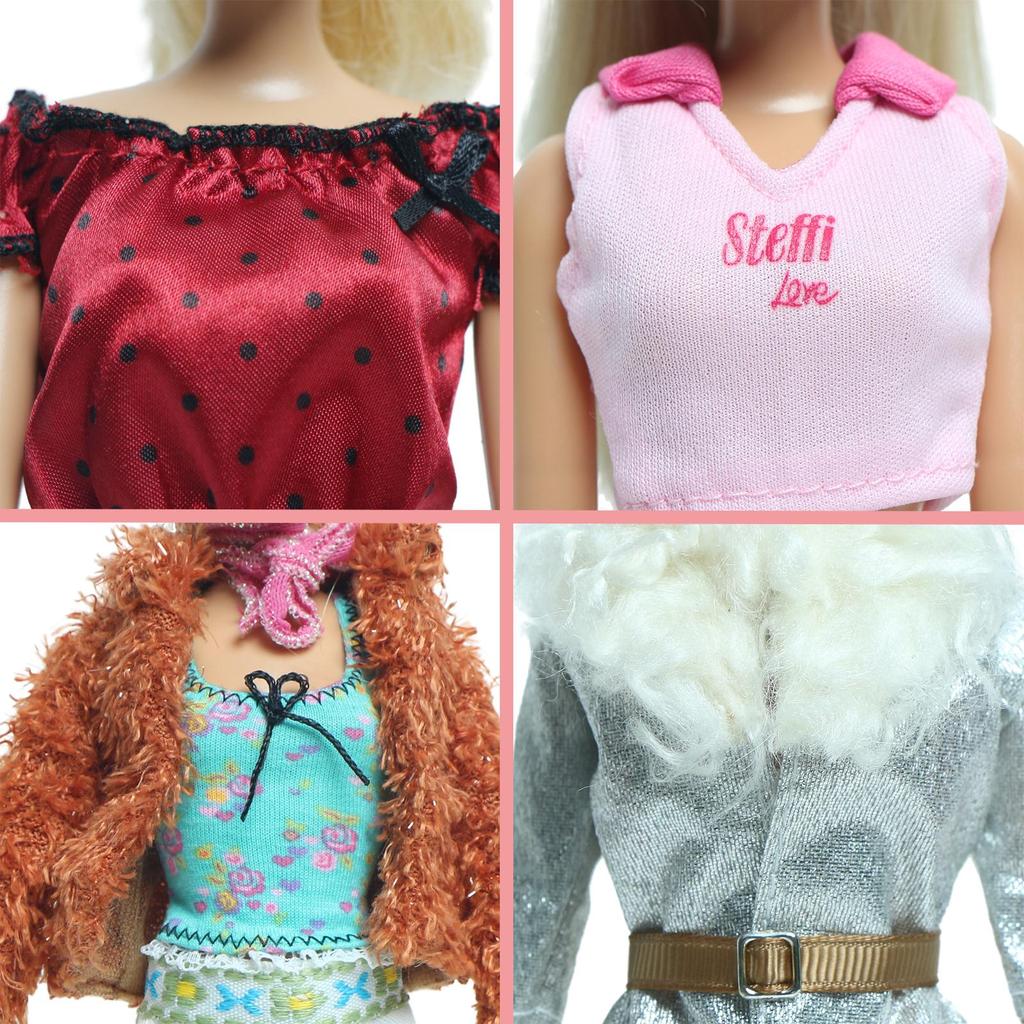 Doll Clothes and Accessories for 30cm Doll Bags Shoes Hat Outfits 1/6 11.5 Inch Dollhouse Playset (NO DOLL)