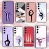 Чехол для телефона GYM Girl Gymnastic для Samsung Galaxy A73,A72,A71,A70,A53,A52,A51,Другие Мягкий Черный Чехол