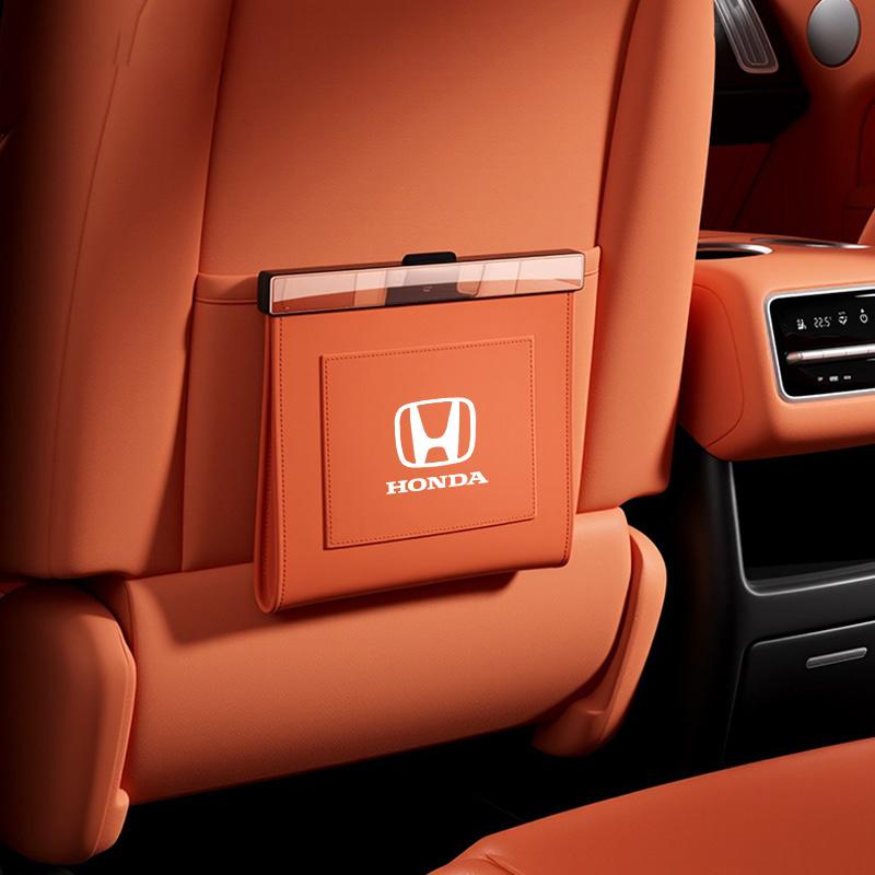 TKJA8 For Honda Civic Accord Fit Jazz Pilot C-RV Odyssey Passport City H-RV Premium Magnetic Car Trash Can Folding Hanging Storage Bag