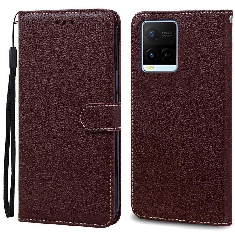 For Vivo Y21 2021 Y21S Case Wallet Flip Case For Vivo Y33S Y33T Y32 Y21T Y21E Y21A Y21G VivoY21 Silicone Cover Coque Fundas Etui