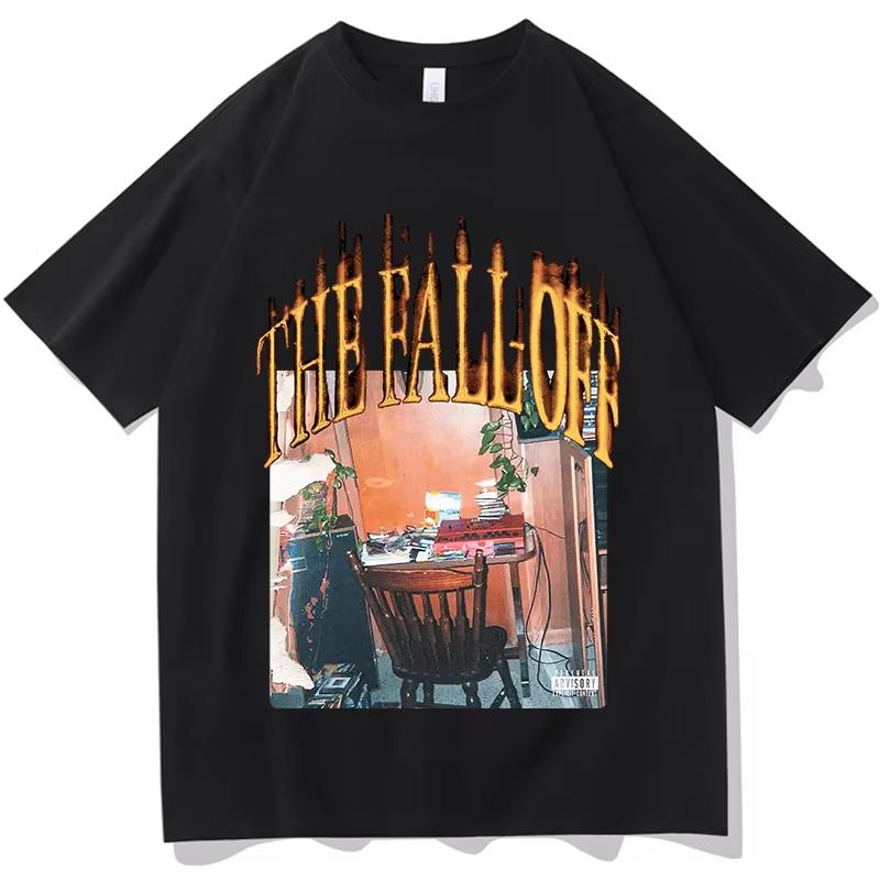 J Cole THE FALL OFF TShirt Graphic Clothing Hip Hop Rap Cotton ONeck Short Sleeve Music Merch Fashion Tops Tees Streetwear