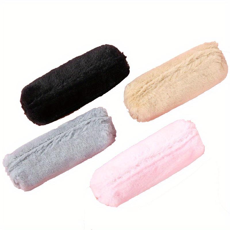 1 шт. Милый мультяшный кавайный плюшевый переносной чехол для ручек и карандашей, сумка для канцелярских принадлежностей, канцелярский чехол