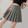 Women's Fashion High Waist Pleated  Skirt Slim Waist Casual Tennis Skirt