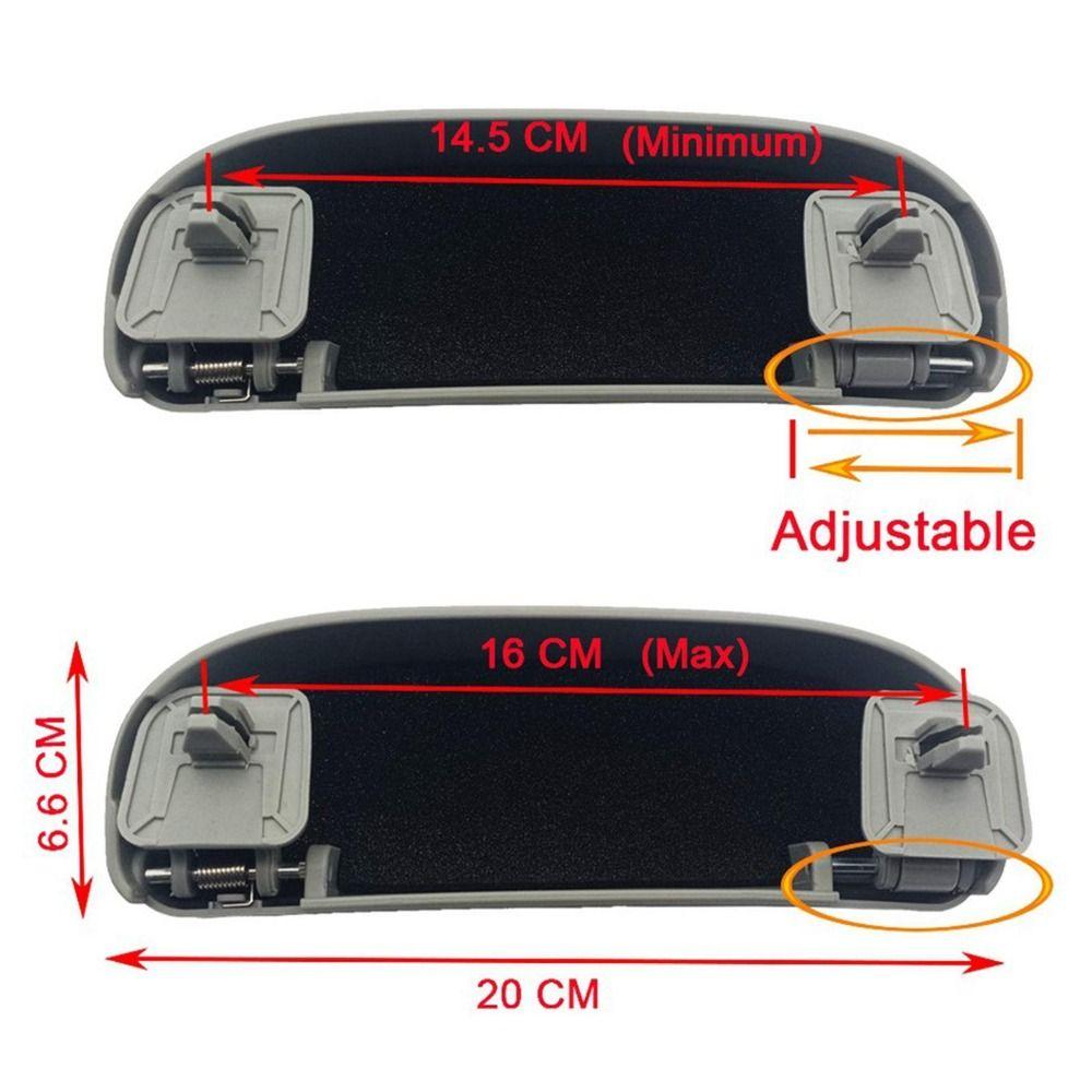 3 цвета автомобильный козырек очки коробка ABS автомобильный держатель солнцезащитных очков автомобильный футляр для хранения солнцезащитных очков коробка для Honda