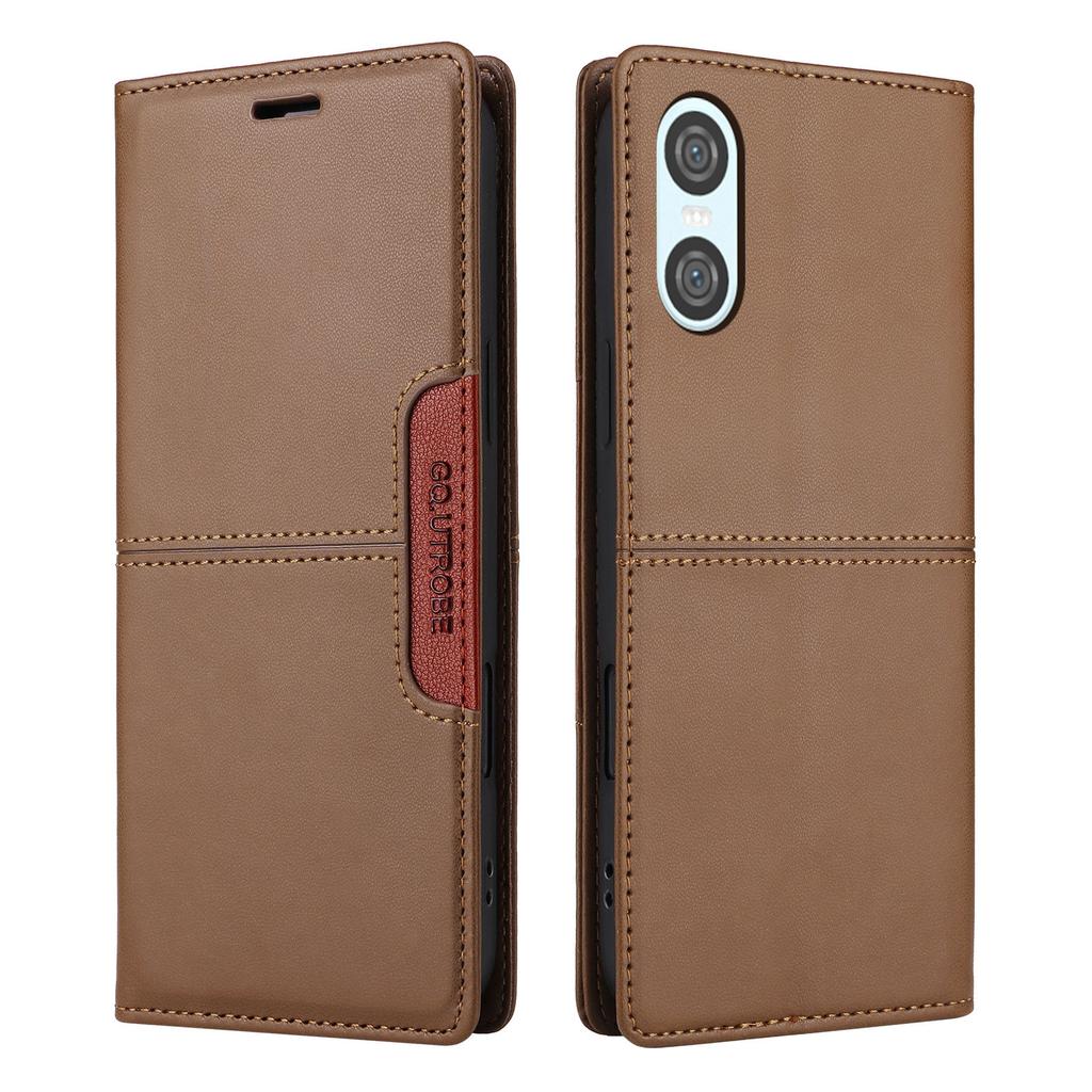 Роскошный кожаный чехол для Sony Flip Folio RFID Blocking Wallet Kickstand Защитный чехол-кобура для Sony Xperia 5 VI/Xperia 10 VI/Xperia 1 VI