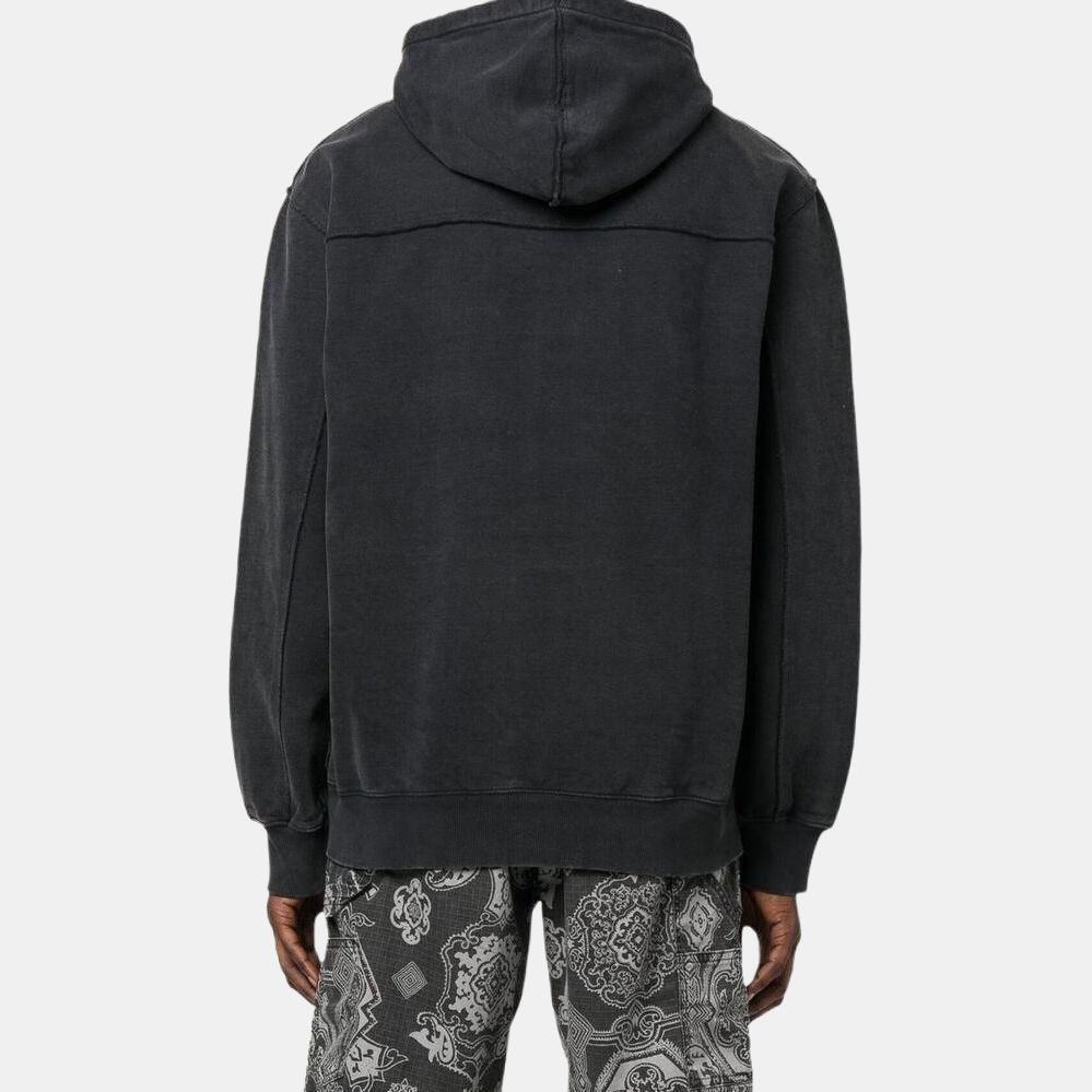 Carhartt WIP Однотонная куртка-худи с вышитым логотипом для мужчин, худи, черная, I03063789FQ
