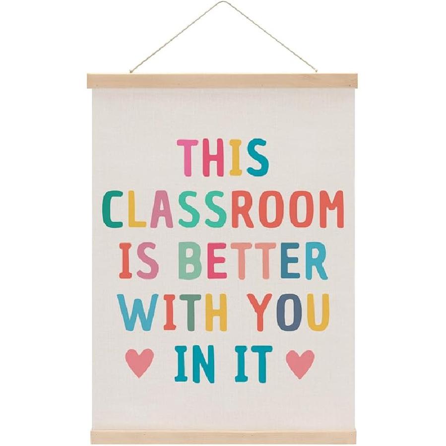 Neutral Classroom Decor Wall Hanging Banner Everything is Figureoutable Sgin pirational Classroom Theme Wall Hanging Decor for Office Playrooom