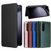 Suitable for Samsung Galaxy Z Fold6 5G Simple Carbon Fiber Self-Adhesive Phone Case Galaxy Z Fold 6 Flip Magnetic Wallet Case