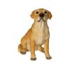 Ubia Sitting Labrador Retriever X X Cm Doll Figurine Ornament Animal Garden Decoration Dog (Small) 9.8 5.5 9.5 H12259-B