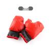 Многофункциональный детский набор для скоростного бокса: Вертикальный боксерский мешок, надувной тамблер и перчатки.