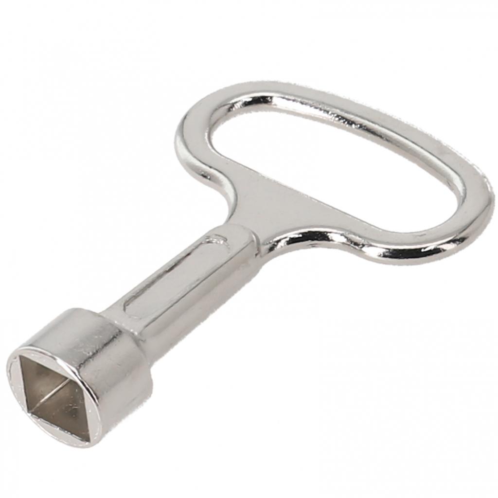 Ключ для отопления, квадратные ключи, ключ для вентиляции отопления, серебристый